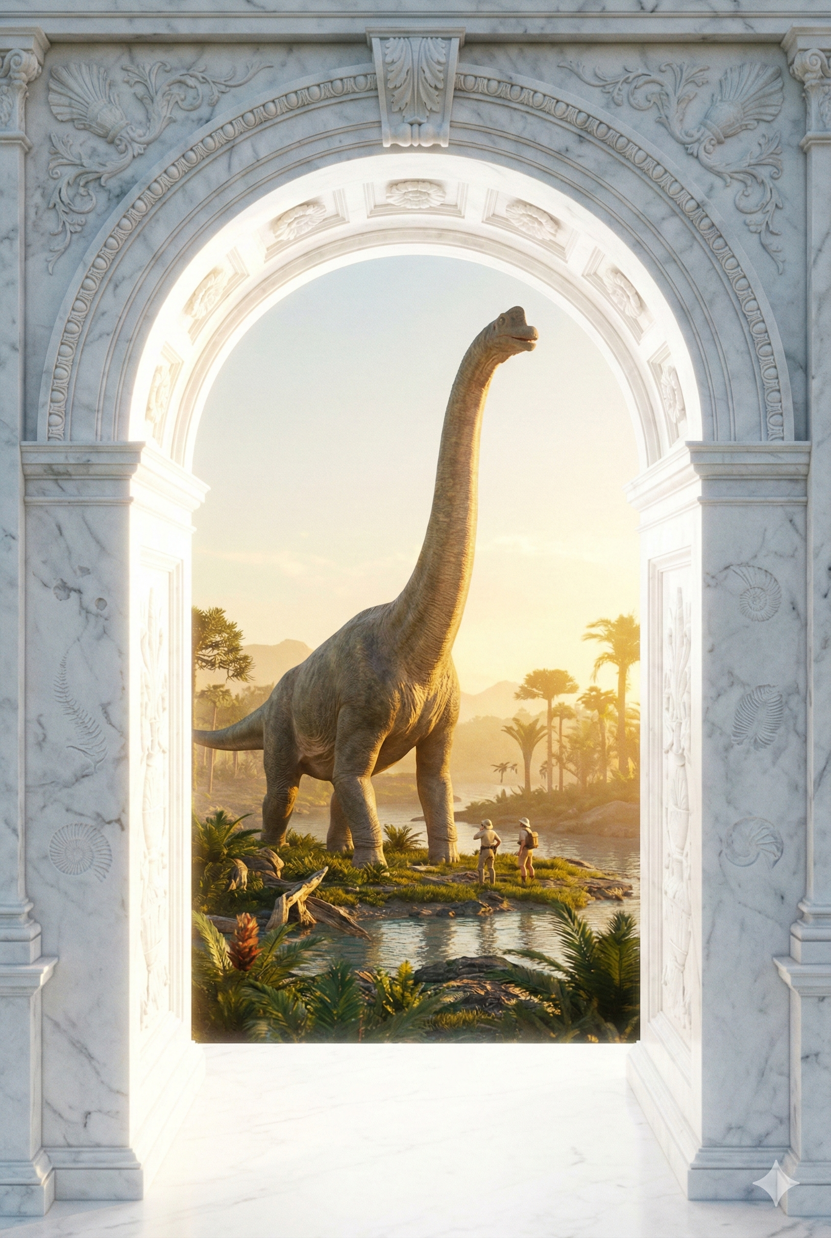 Crétacé −65M — Ère des dinosaures